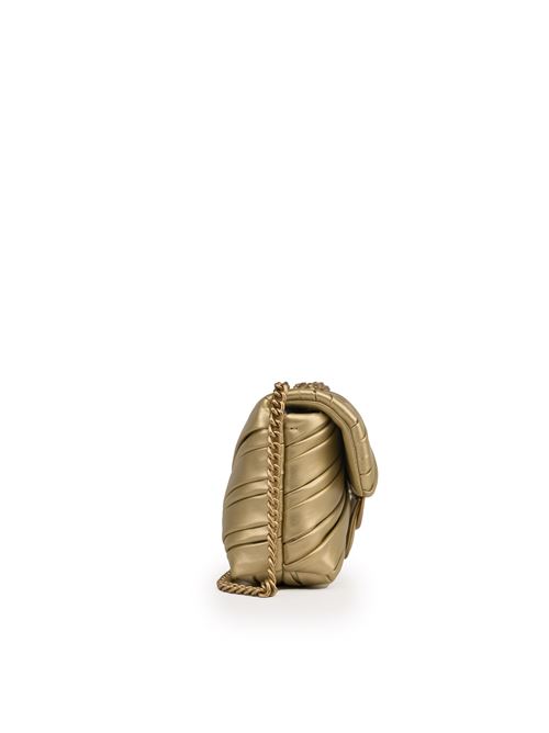 Borsa Baby Love Puff Maxi in tessuto riciclato gold PINKO | 100040 A1YNZZLQ